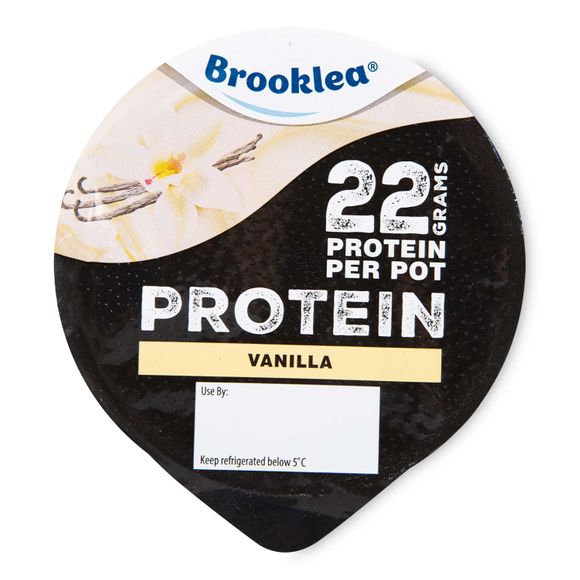 Vanilla Flavour Protein Pot 200g Brooklea